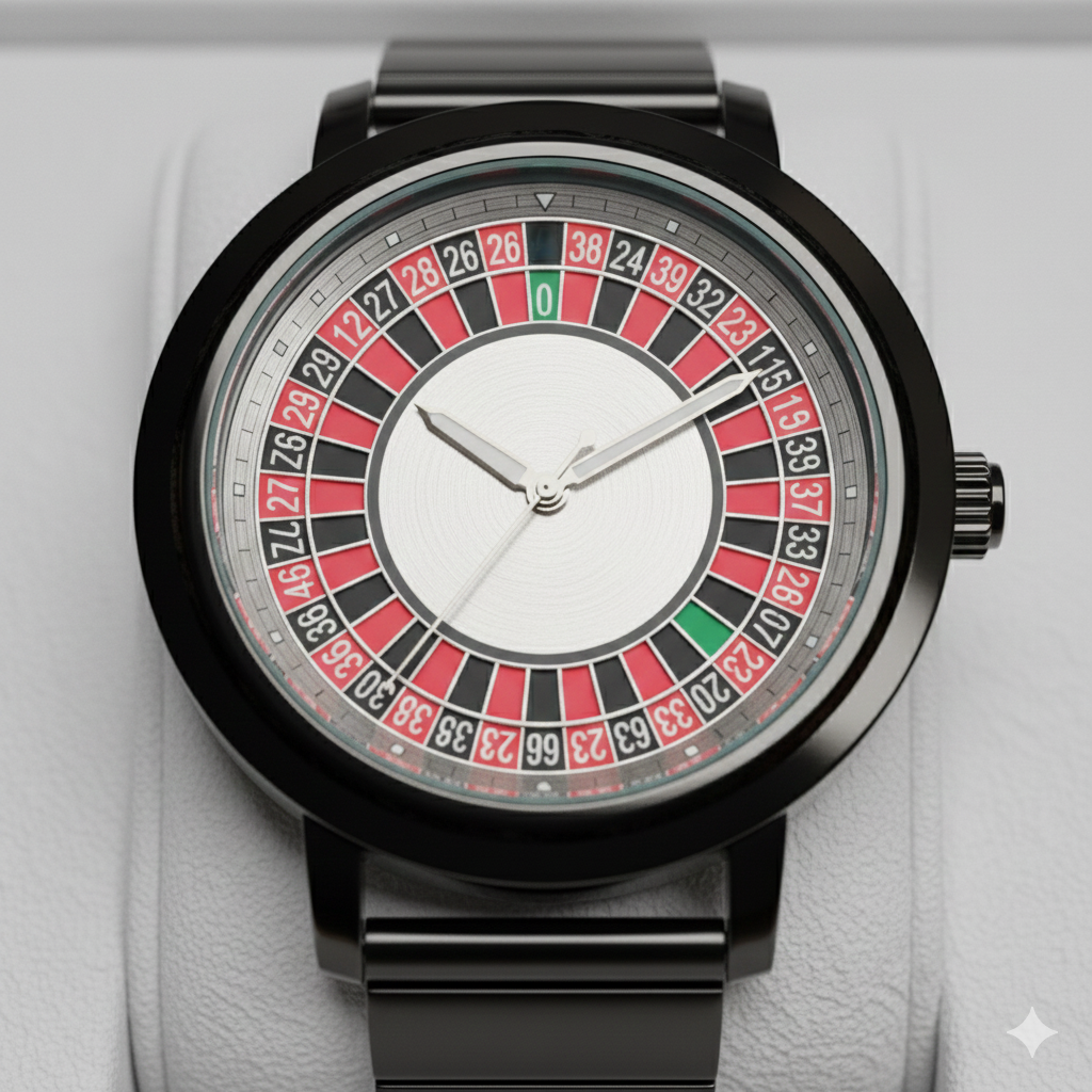 Aura Black Arabic Dial Men’s Watch – Minimal Luxury Stainless Steel Timepiece